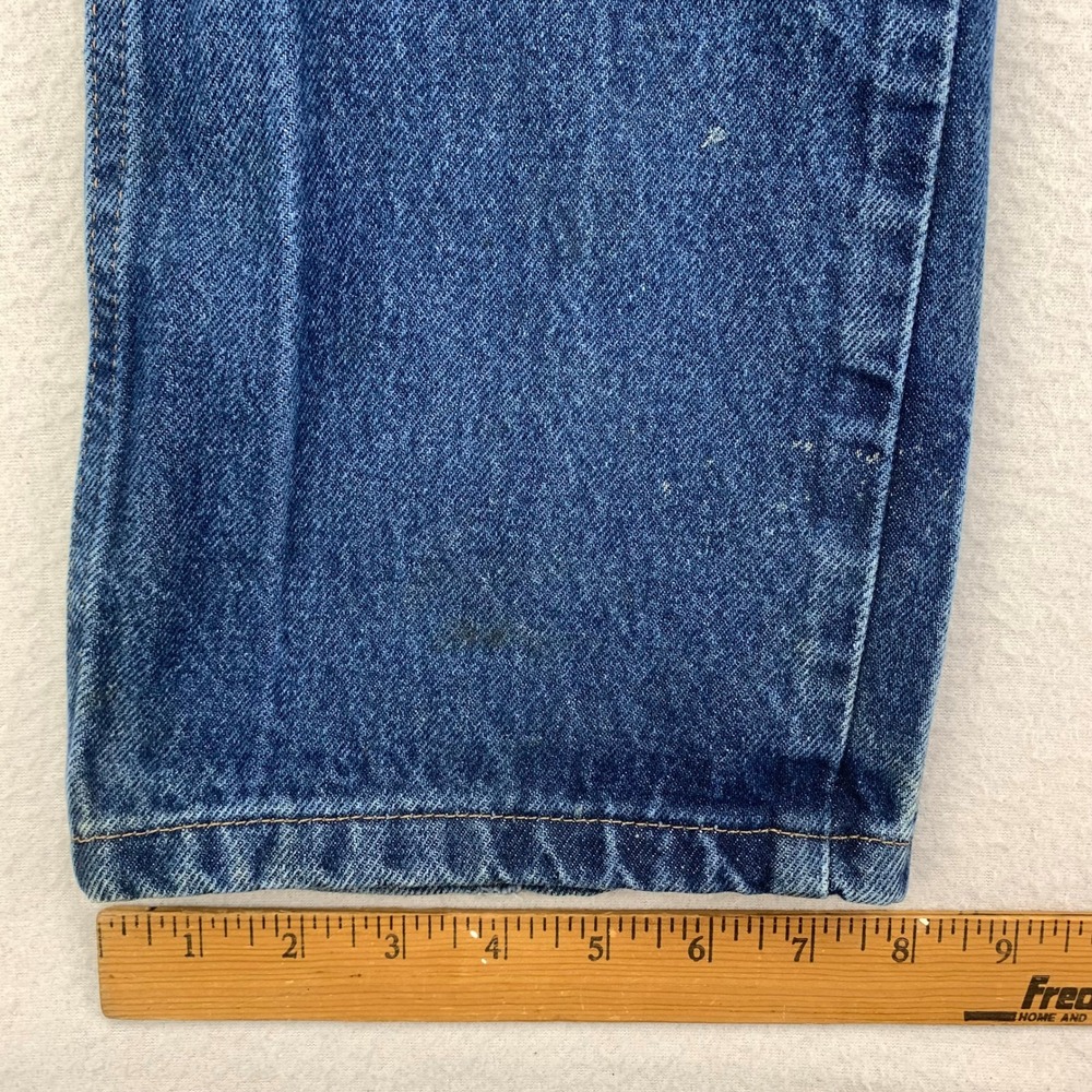 Rustler Jeans Mens 32x34 Boot Cut Faded Distressed Cowboy Retro Workwear Rodeo‎ - Picture 13 of 14